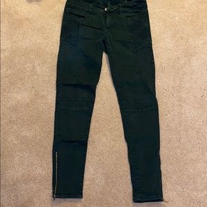 Dark Green Jeans
